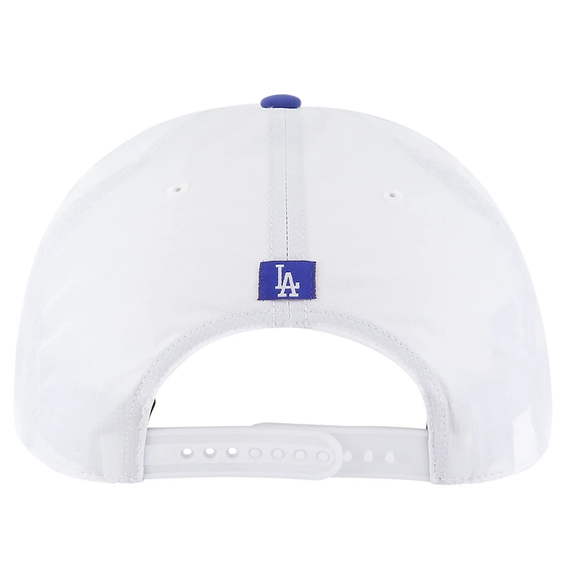 Casquette ajustable blanche '47 Los Angeles Dodgers Lineman Hitch pour homme
