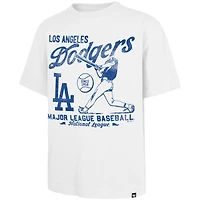 T-shirt blanc « 47 » pour homme, édition régionale des Los Angeles Dodgers, spéciale Batter Foundation