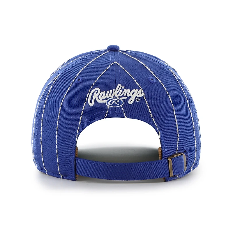 Men's '47 x Rawlings Royal Los Angeles Dodgers Pinstripe Hitch Adjustable Hat