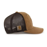 Casquette trucker Carhartt x '47 marron Los Angeles Dodgers pour homme, ajustable