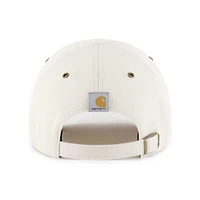 Casquette ajustable Carhartt x '47 Natural Los Angeles Dodgers Undyed Clean Up pour homme