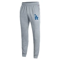 Men's Champion  Heather Gray Los Angeles Dodgers Powerblend Joggers