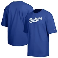 Men's Champion Royal Los Angeles Dodgers All Star Chenille Wordmark T-Shirt
