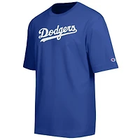 Men's Champion Royal Los Angeles Dodgers All Star Chenille Wordmark T-Shirt