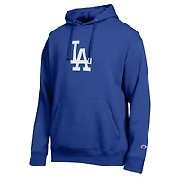 Sweat à capuche brodé Champion Royal Los Angeles Dodgers All Star pour homme