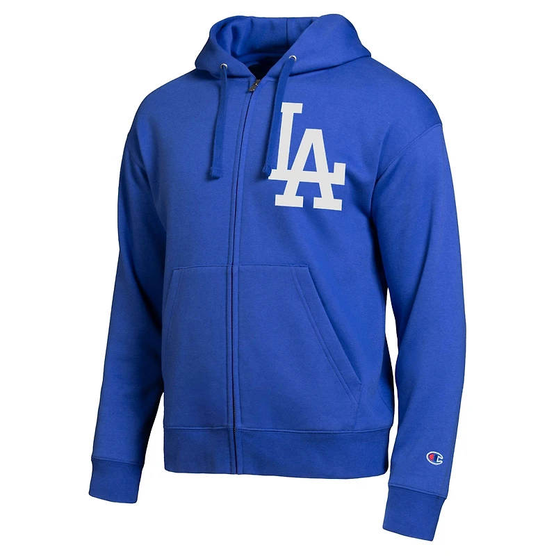 Men's Champion Royal Los Angeles Dodgers All-Star Full-Zip Hoodie