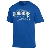 T-shirt de baseball Champion Royal Los Angeles Dodgers pour homme