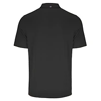 Polo recyclé Forge Eco Stretch noir pour homme des Los Angeles Dodgers, coupe et buck, grande taille