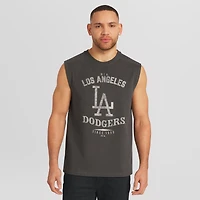 Débardeur homme Darius Rucker Collection par Fanatics, couleur anthracite, Los Angeles Dodgers