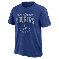 Collection Darius Rucker pour hommes par Fanatics Royal Los Angeles Dodgers Cooperstown T-shirt délavé