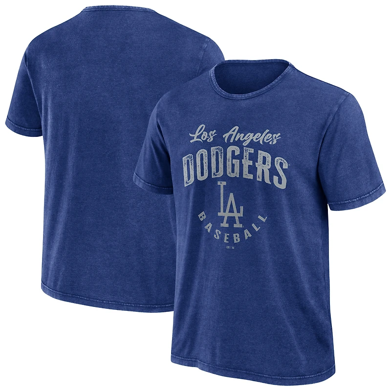 Collection Darius Rucker pour hommes par Fanatics Royal Los Angeles Dodgers Cooperstown T-shirt délavé