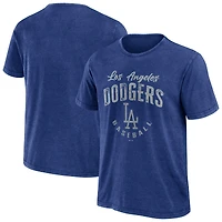 Collection Darius Rucker pour hommes par Fanatics Royal Los Angeles Dodgers Cooperstown T-shirt délavé