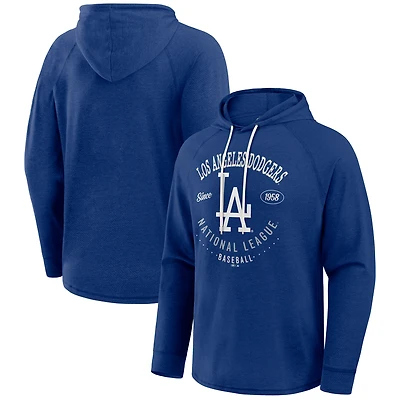 Collection Darius Rucker pour homme par Fanatics Royal Los Angeles Dodgers T-shirt à manches longues et capuche raglan