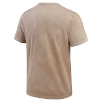 T-shirt pour homme Darius Rucker Collection by Fanatics, couleur beige délavé des Dodgers de Los Angeles