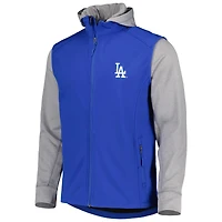Veste Dunbrooke Royal/Gris chiné Los Angeles Dodgers Alpha Full-Zip Jacket pour homme