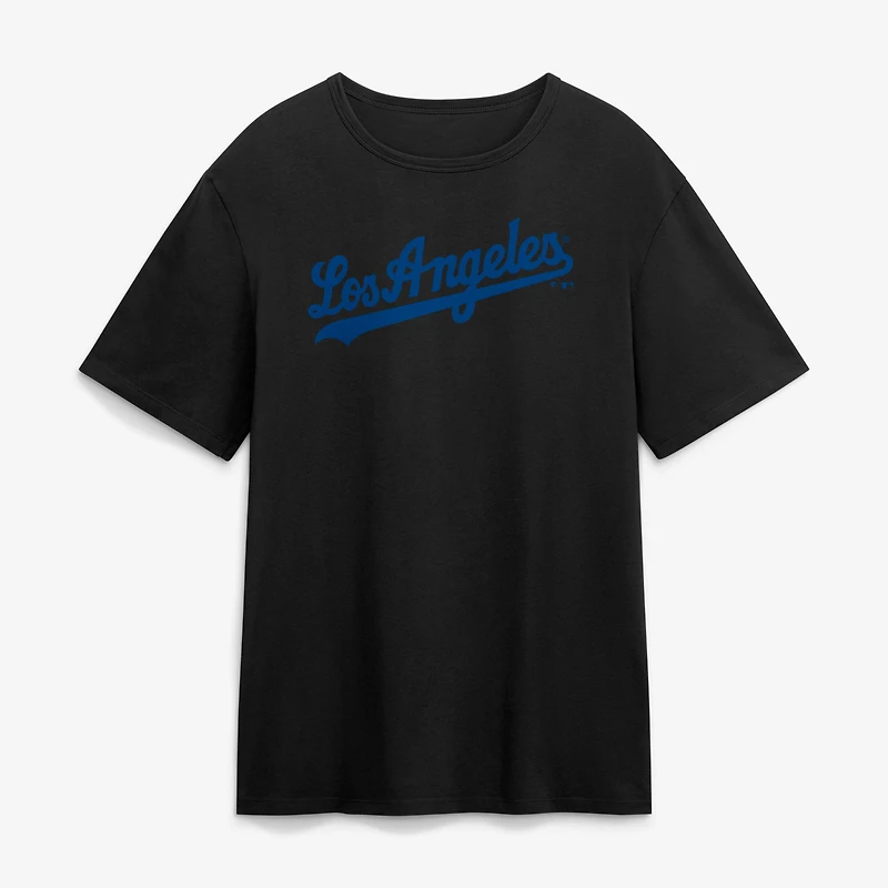 Men's Fanatics Black Los Angeles Dodgers Alternate Logo Legacy T-Shirt