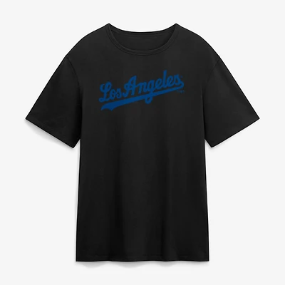 Men's Fanatics Black Los Angeles Dodgers Alternate Logo Legacy T-Shirt