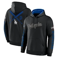 Men's Fanatics Black Los Angeles Dodgers Big City Legacy Fleece Pullover Hoodie
