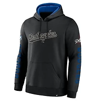 Men's Fanatics Black Los Angeles Dodgers Big City Legacy Fleece Pullover Hoodie