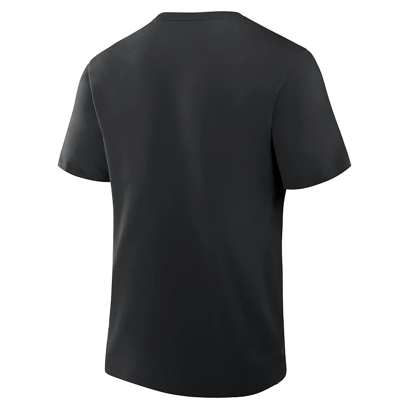 Men's Fanatics Black Los Angeles Dodgers Color Pop Legacy Clubhouse T-Shirt