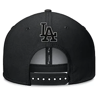 Men's Fanatics  Black Los Angeles Dodgers Glint Snapback Hat
