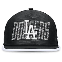 Casquette Snapback Let's Glow Line Drive des Los Angeles Dodgers Fanatics pour hommes noire