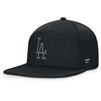 Casquette ajustable noire Fanatics Platoon des Los Angeles Dodgers pour homme