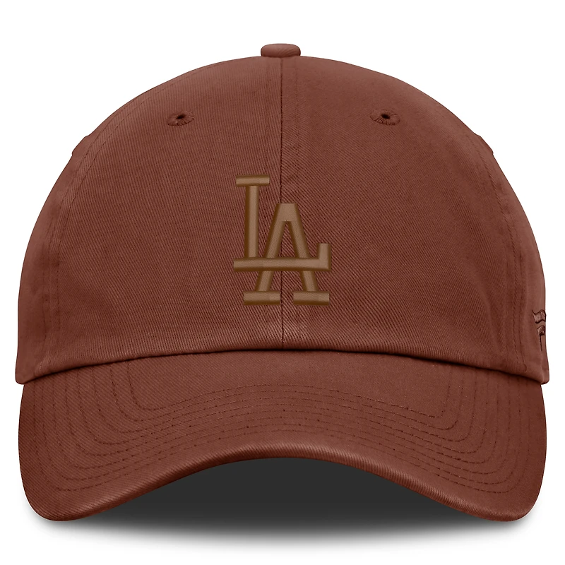 Men's Fanatics Brown Los Angeles Dodgers Tinge Adjustable Hat