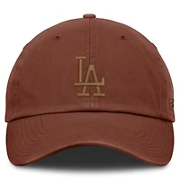 Men's Fanatics  Brown Los Angeles Dodgers Tinge Adjustable Hat
