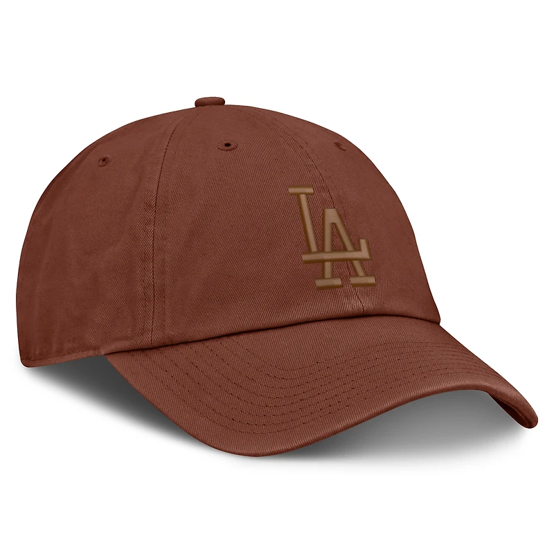 Casquette ajustable Fanatics marron Los Angeles Dodgers pour homme