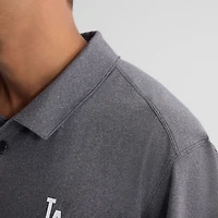 Men's Fanatics Charcoal Los Angeles Dodgers Clutch Polo