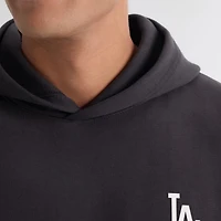 Men's Fanatics Charcoal Los Angeles Dodgers Clutch Tri-Blend Hoodie