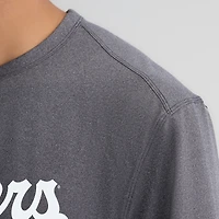 Men's Fanatics Charcoal Los Angeles Dodgers Clutch Winning Edge T-Shirt