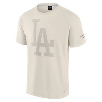 Men's Fanatics Cream Los Angeles Dodgers Elements Iconic T-Shirt