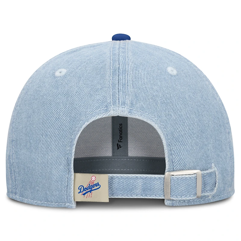 Men's Fanatics Denim Los Angeles Dodgers Retire Adjustable Hat