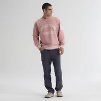 Men's Fanatics Faded Rose Los Angeles Dodgers Iconic Terry Sweatshirt
