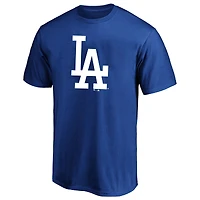 T-shirt avec nom et numéro Freddie Freeman Royal Los Angeles Dodgers pour hommes