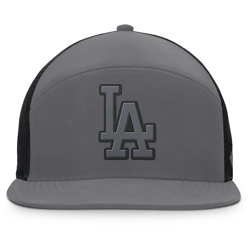 Casquette ajustable Fairweather gris pour hommes des Los Angeles Dodgers Fanatics