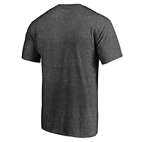 T-shirt drapeau de Californie Fanatics Heathered Charcoal pour hommes, Los Angeles Dodgers Big & Tall Hometown Collection