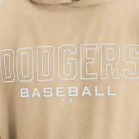 T-shirt à capuche manches longues Fanatics Khaki Los Angeles Dodgers Clutch pour homme