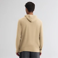 Men's Fanatics Khaki Los Angeles Dodgers Clutch Long Sleeve Hooded T-Shirt