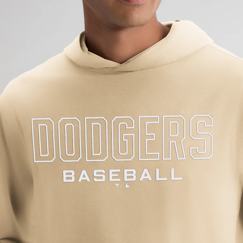 T-shirt à capuche manches longues Fanatics Khaki Los Angeles Dodgers Clutch pour homme