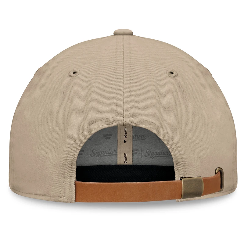 Casquette réglable non structurée microsablée kaki Los Angeles Dodgers Elements Fanatics pour hommes