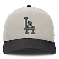 Men's Fanatics  Oatmeal Los Angeles Dodgers Wonder A-Frame Adjustable Hat