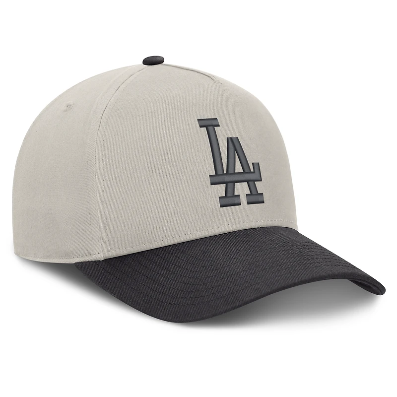 Casquette ajustable Wonder A-Frame pour homme, couleur avoine, des Dodgers de Los Angeles, de Fanatics.