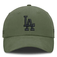Men's Fanatics  Olive Los Angeles Dodgers Pine Rider Adjustable Hat