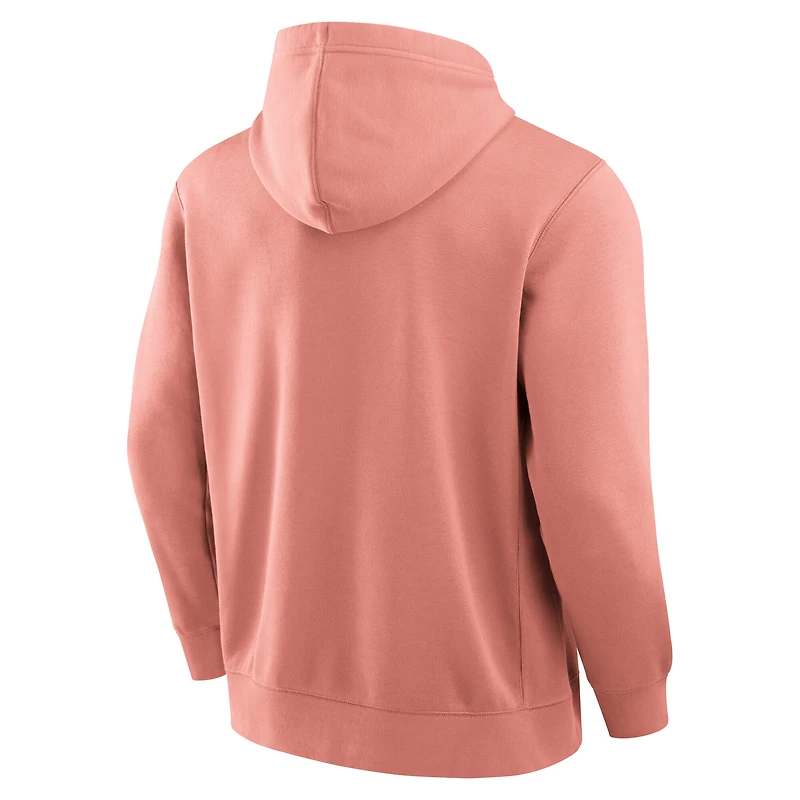 Men's Fanatics Pink Los Angeles Dodgers Bloom Hoodie