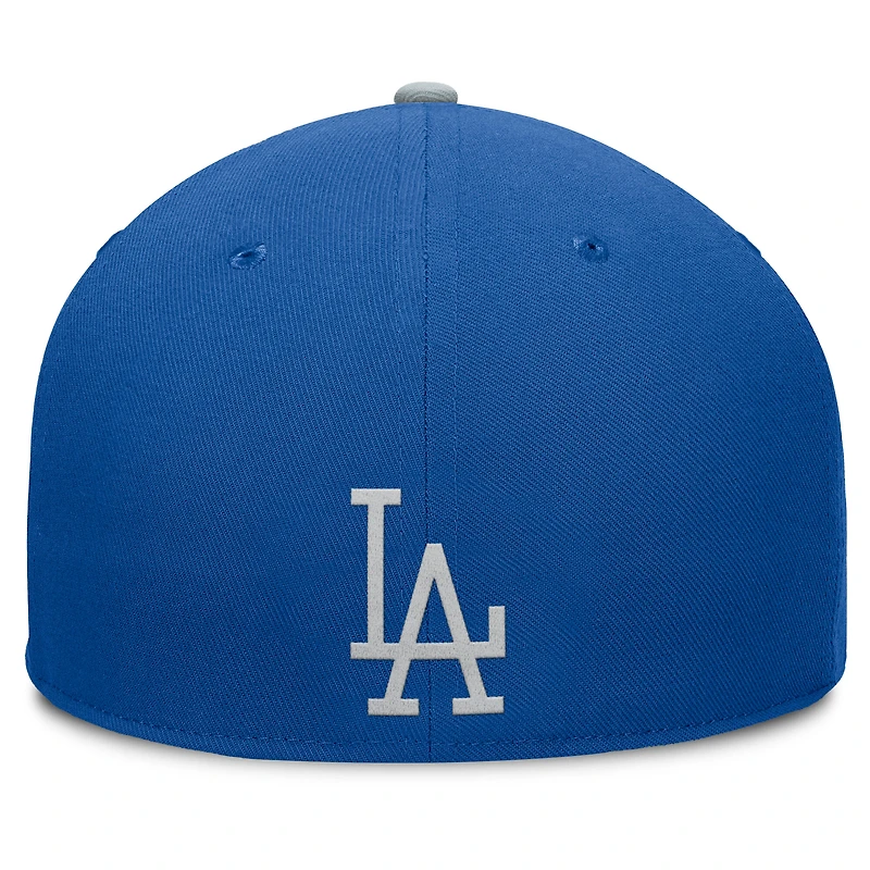 Men's Fanatics Royal/Gray Los Angeles Dodgers Yard Fitted Hat