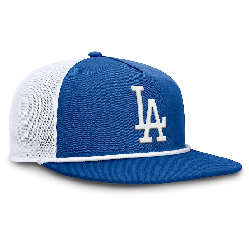 Casquette snapback Fanatics Royal/White Los Angeles Dodgers Clubhouse Change Up pour homme