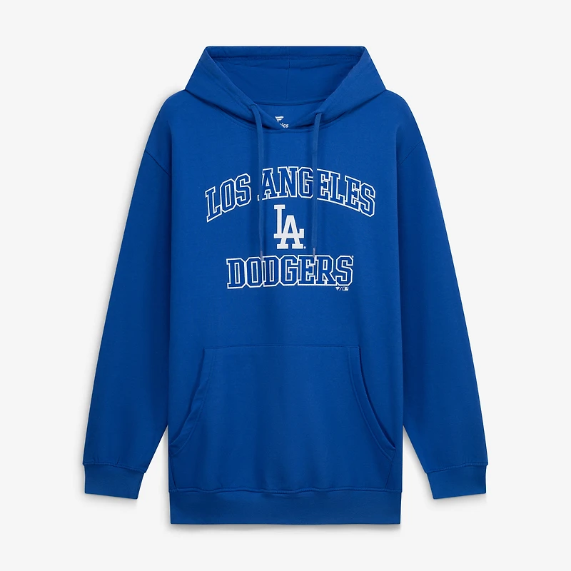 Sweat à capuche Fanatics Royal Los Angeles Dodgers pour hommes, grandes tailles, motif cœur et âme